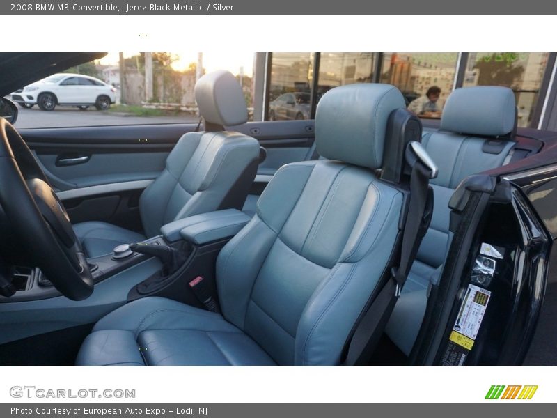 Jerez Black Metallic / Silver 2008 BMW M3 Convertible