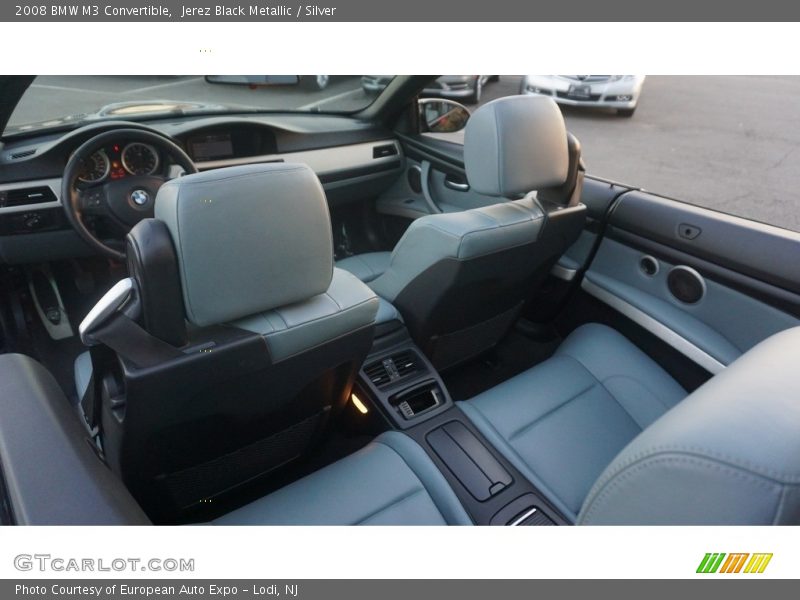 Jerez Black Metallic / Silver 2008 BMW M3 Convertible