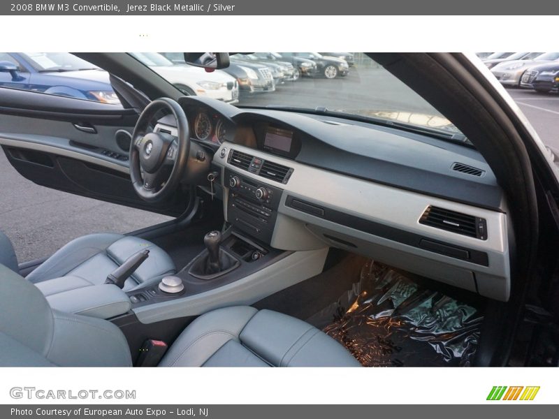 Jerez Black Metallic / Silver 2008 BMW M3 Convertible