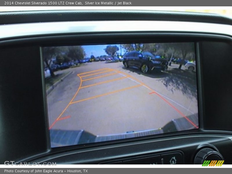 Silver Ice Metallic / Jet Black 2014 Chevrolet Silverado 1500 LTZ Crew Cab