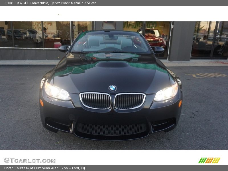 Jerez Black Metallic / Silver 2008 BMW M3 Convertible
