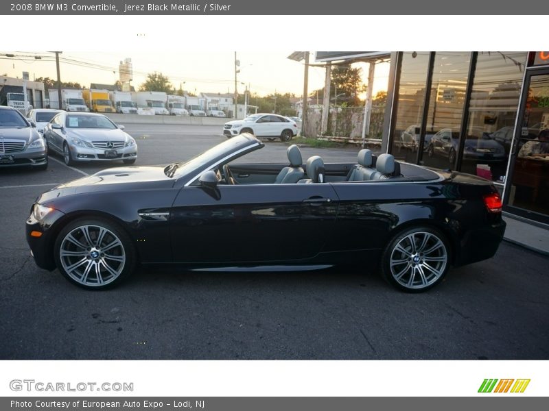 Jerez Black Metallic / Silver 2008 BMW M3 Convertible