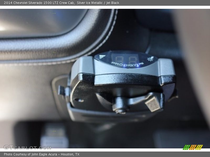 Silver Ice Metallic / Jet Black 2014 Chevrolet Silverado 1500 LTZ Crew Cab