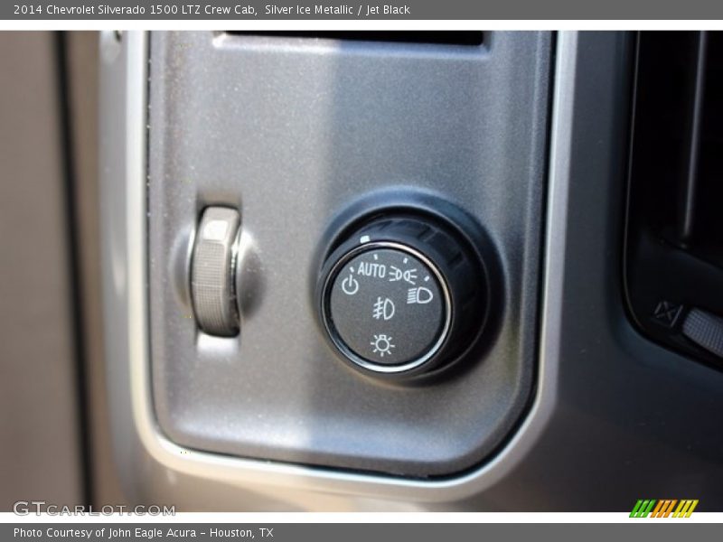 Silver Ice Metallic / Jet Black 2014 Chevrolet Silverado 1500 LTZ Crew Cab