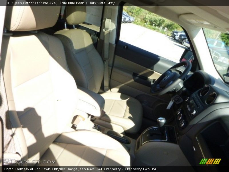 True Blue Pearl / Dark Slate Gray 2017 Jeep Patriot Latitude 4x4