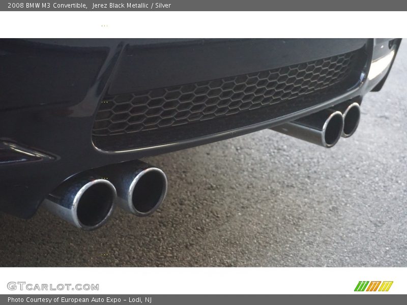 Jerez Black Metallic / Silver 2008 BMW M3 Convertible