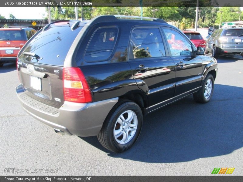 Black Cherry / Beige 2005 Kia Sportage EX 4WD