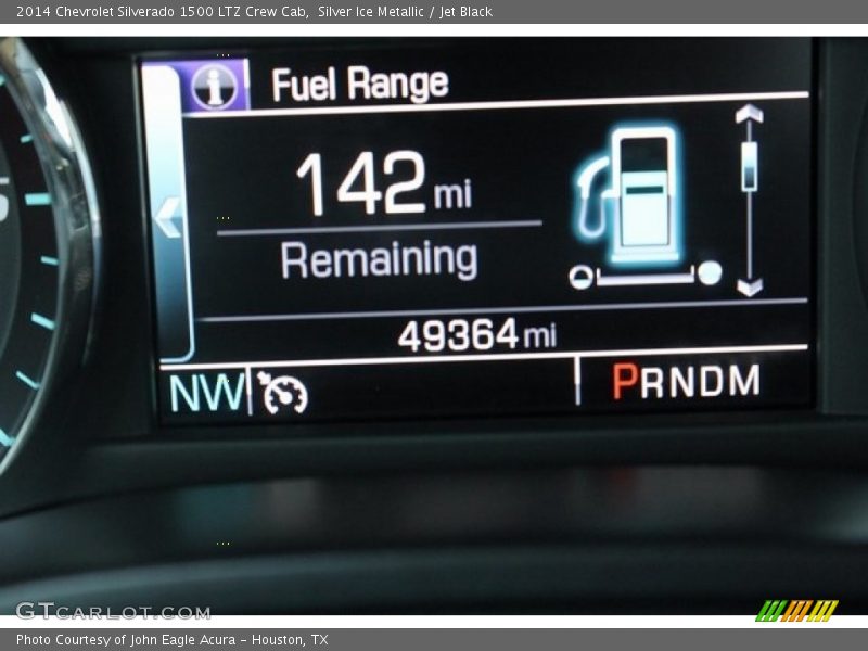 Silver Ice Metallic / Jet Black 2014 Chevrolet Silverado 1500 LTZ Crew Cab