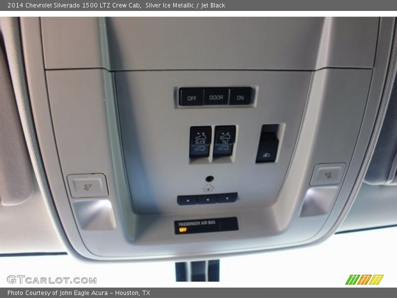 Silver Ice Metallic / Jet Black 2014 Chevrolet Silverado 1500 LTZ Crew Cab