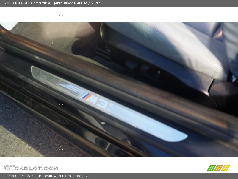 Jerez Black Metallic / Silver 2008 BMW M3 Convertible