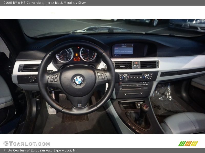 Jerez Black Metallic / Silver 2008 BMW M3 Convertible