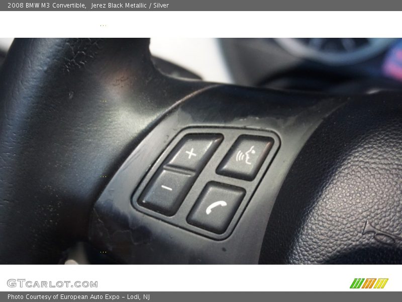 Jerez Black Metallic / Silver 2008 BMW M3 Convertible