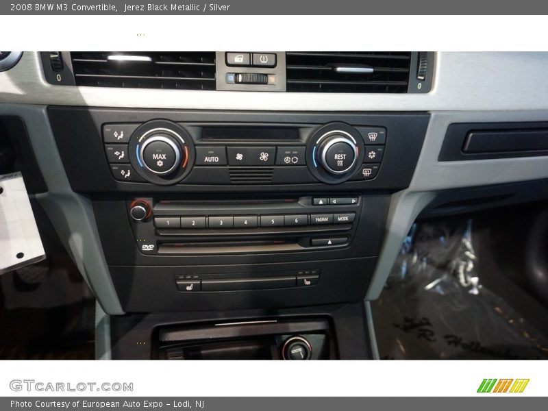 Jerez Black Metallic / Silver 2008 BMW M3 Convertible