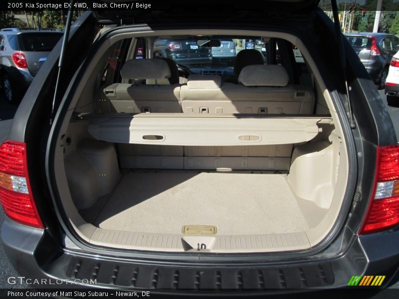 Black Cherry / Beige 2005 Kia Sportage EX 4WD