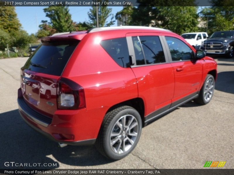 Redline 2 Coat Pearl / Dark Slate Gray 2017 Jeep Compass Sport SE 4x4