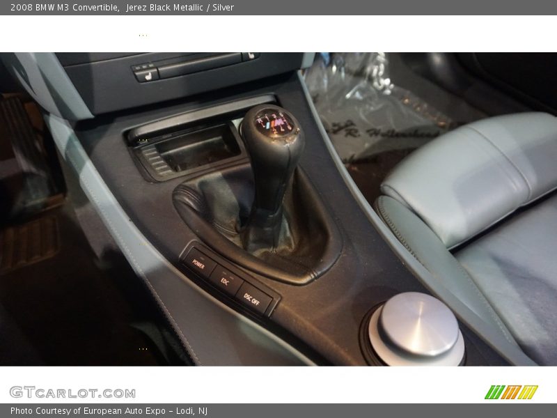 Jerez Black Metallic / Silver 2008 BMW M3 Convertible