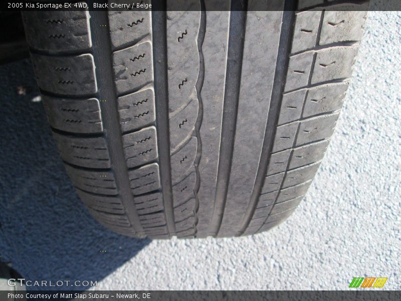 Black Cherry / Beige 2005 Kia Sportage EX 4WD