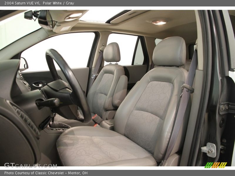 Polar White / Gray 2004 Saturn VUE V6