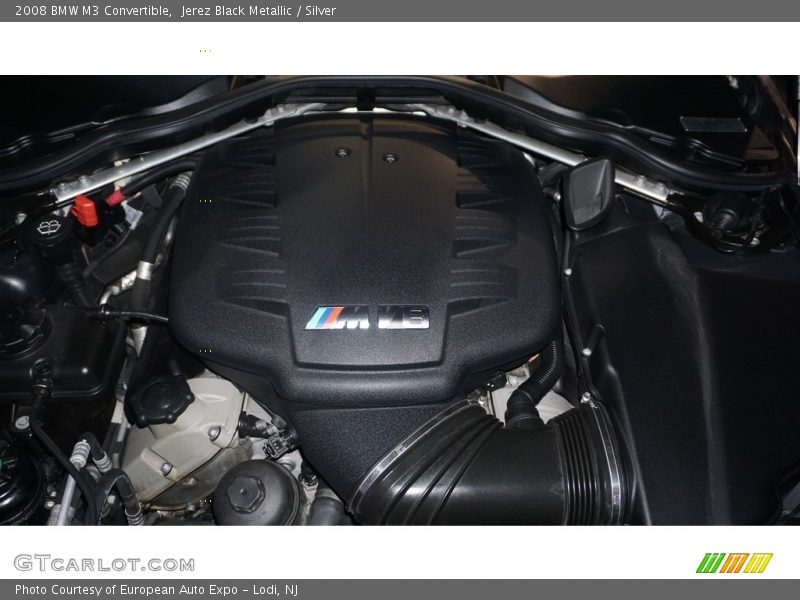 Jerez Black Metallic / Silver 2008 BMW M3 Convertible