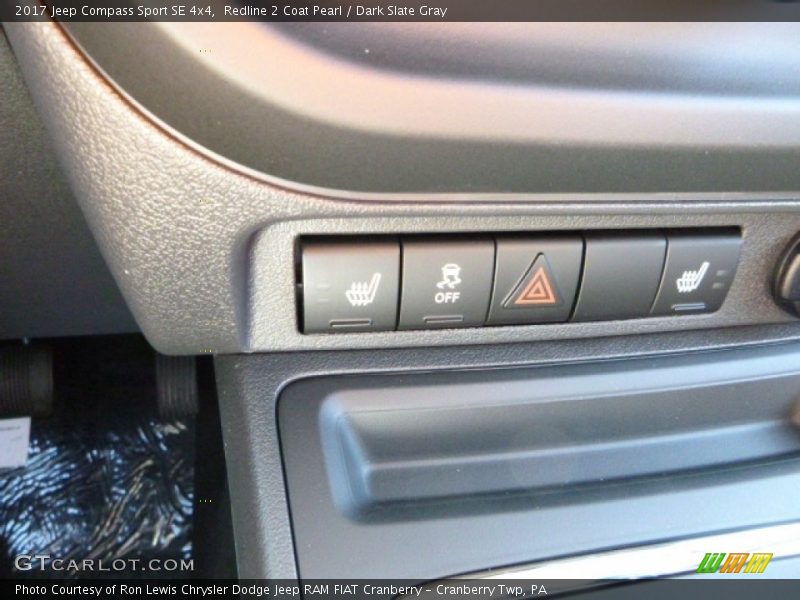 Controls of 2017 Compass Sport SE 4x4