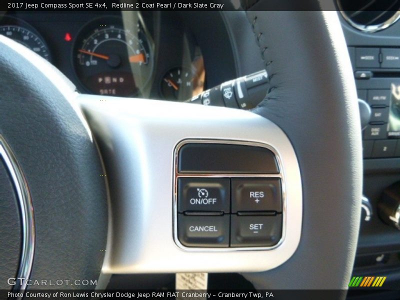 Controls of 2017 Compass Sport SE 4x4