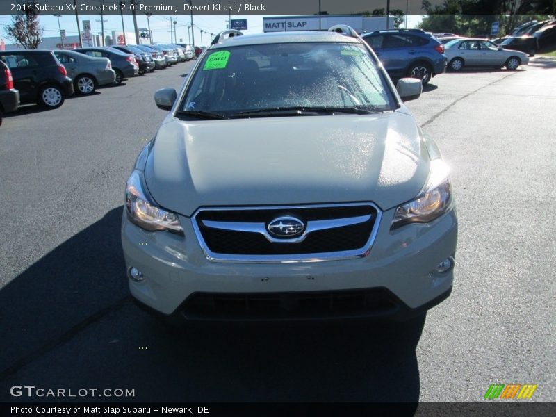 Desert Khaki / Black 2014 Subaru XV Crosstrek 2.0i Premium
