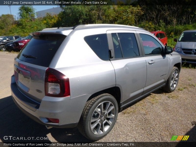  2017 Compass Sport SE 4x4 Billet Silver Metallic