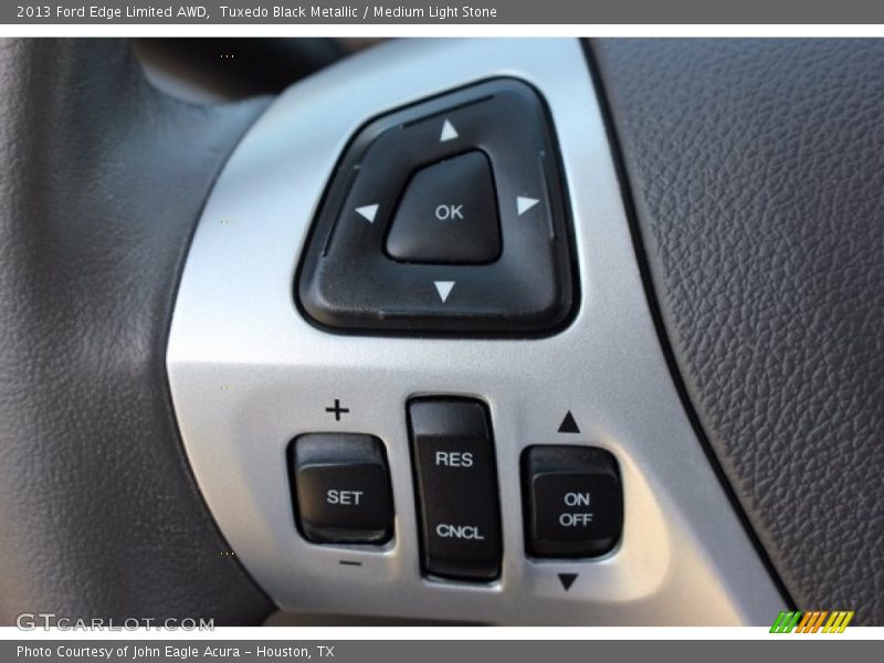 Tuxedo Black Metallic / Medium Light Stone 2013 Ford Edge Limited AWD