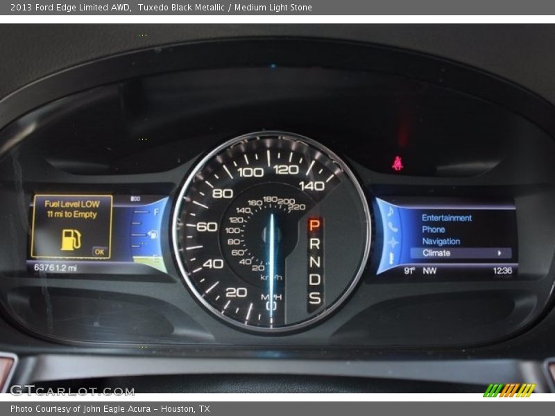 Tuxedo Black Metallic / Medium Light Stone 2013 Ford Edge Limited AWD