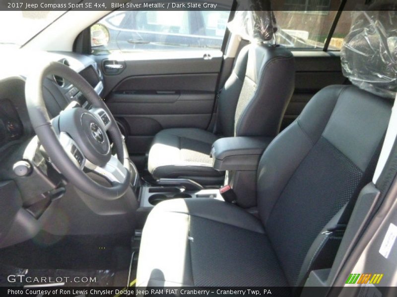 Front Seat of 2017 Compass Sport SE 4x4