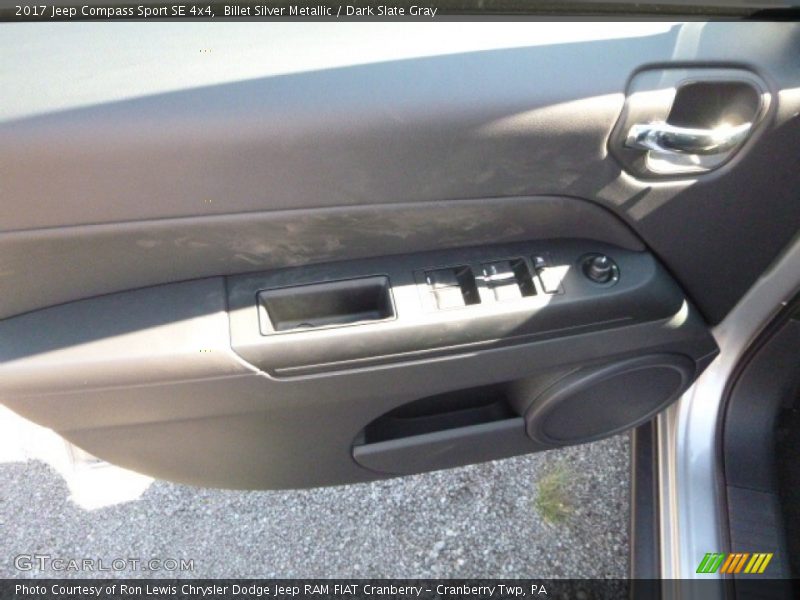 Billet Silver Metallic / Dark Slate Gray 2017 Jeep Compass Sport SE 4x4