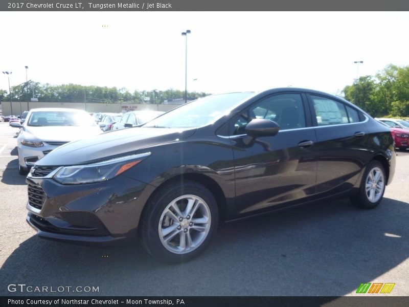 Tungsten Metallic / Jet Black 2017 Chevrolet Cruze LT