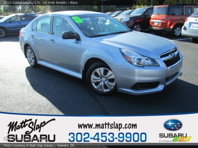 Ice Silver Metallic / Black 2013 Subaru Legacy 2.5i