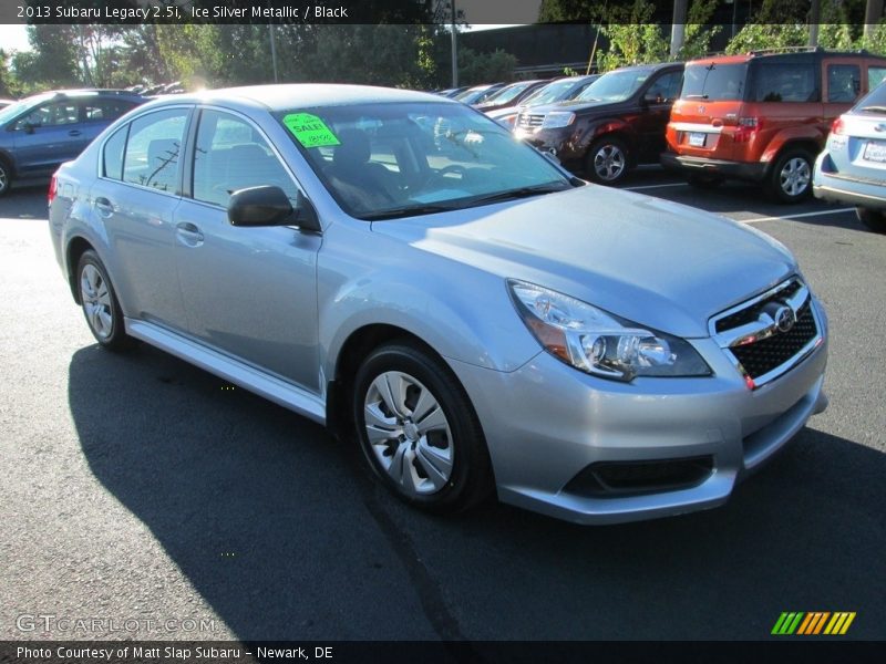 Ice Silver Metallic / Black 2013 Subaru Legacy 2.5i