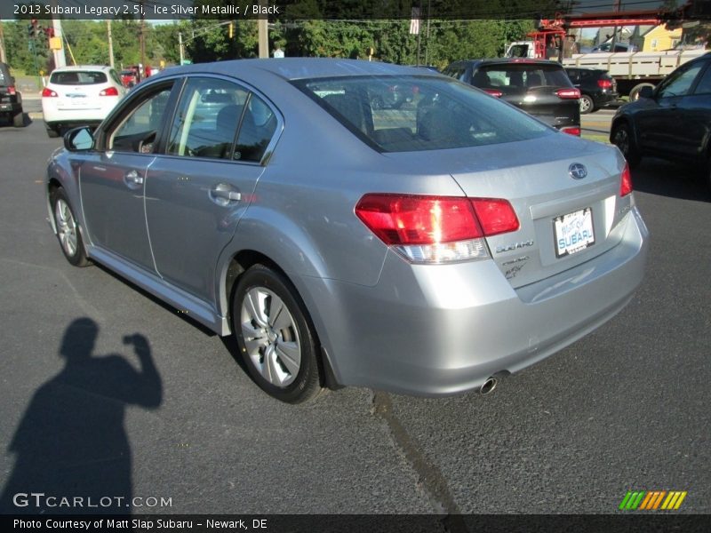 Ice Silver Metallic / Black 2013 Subaru Legacy 2.5i