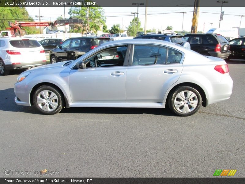 Ice Silver Metallic / Black 2013 Subaru Legacy 2.5i