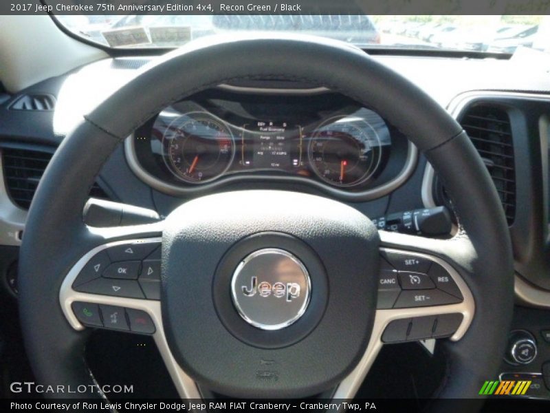  2017 Cherokee 75th Anniversary Edition 4x4 Steering Wheel
