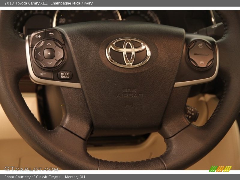 Champagne Mica / Ivory 2013 Toyota Camry XLE