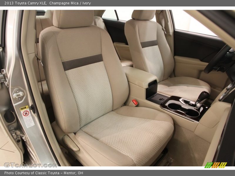 Champagne Mica / Ivory 2013 Toyota Camry XLE