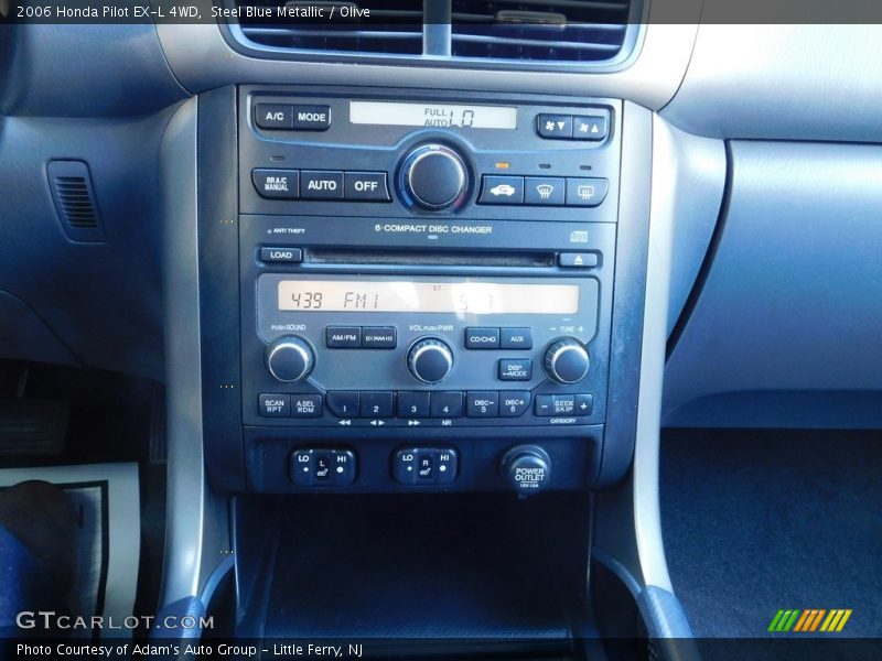 Steel Blue Metallic / Olive 2006 Honda Pilot EX-L 4WD