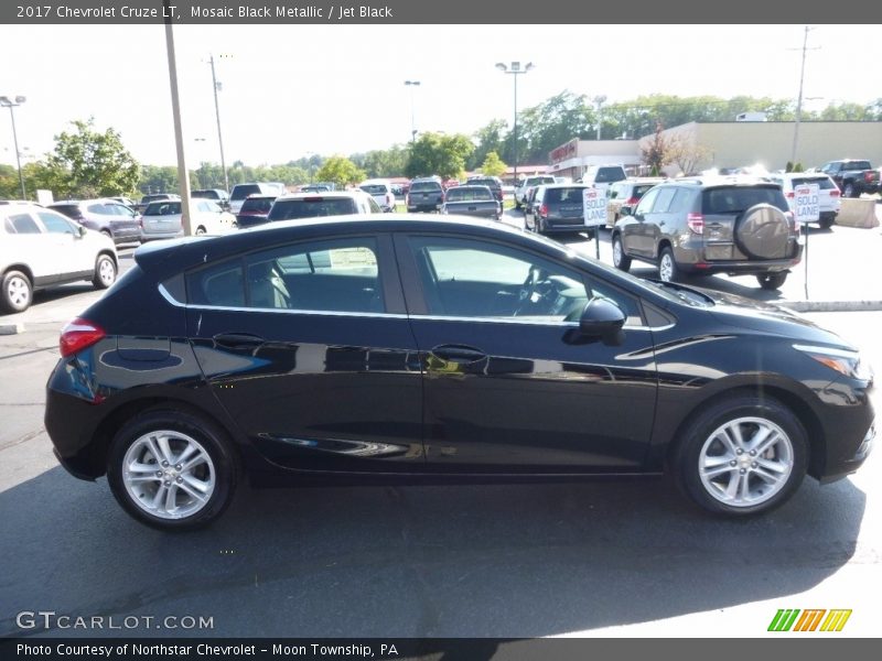 Mosaic Black Metallic / Jet Black 2017 Chevrolet Cruze LT