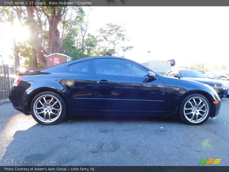 Black Obsidian / Graphite 2005 Infiniti G 35 Coupe
