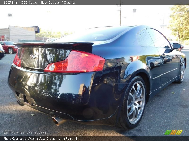 Black Obsidian / Graphite 2005 Infiniti G 35 Coupe