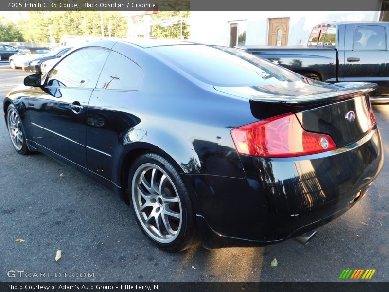 Black Obsidian / Graphite 2005 Infiniti G 35 Coupe