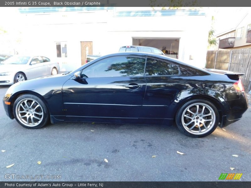 Black Obsidian / Graphite 2005 Infiniti G 35 Coupe