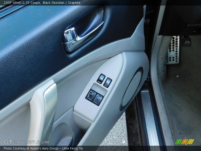 Black Obsidian / Graphite 2005 Infiniti G 35 Coupe