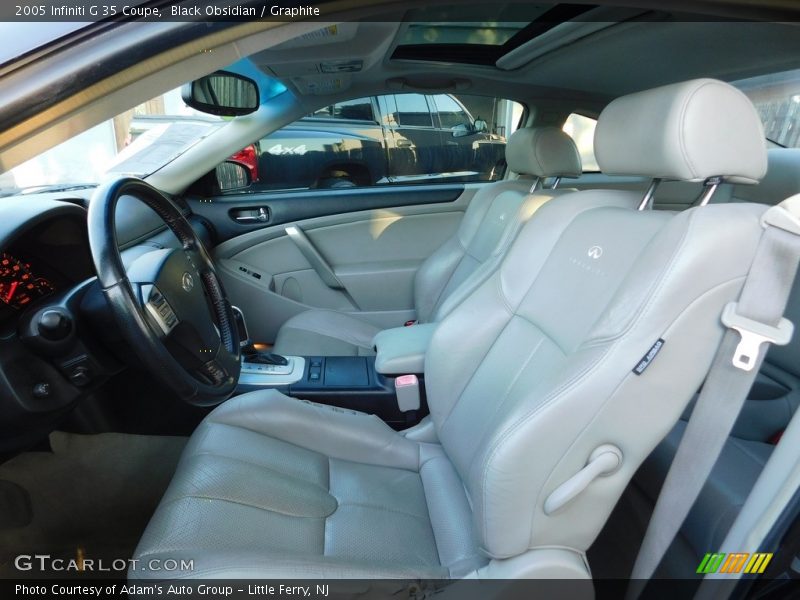 Black Obsidian / Graphite 2005 Infiniti G 35 Coupe