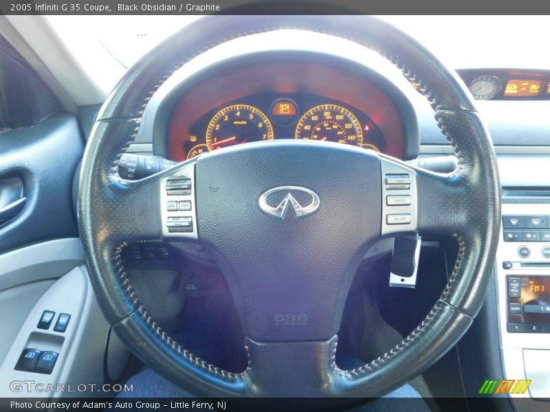 Black Obsidian / Graphite 2005 Infiniti G 35 Coupe