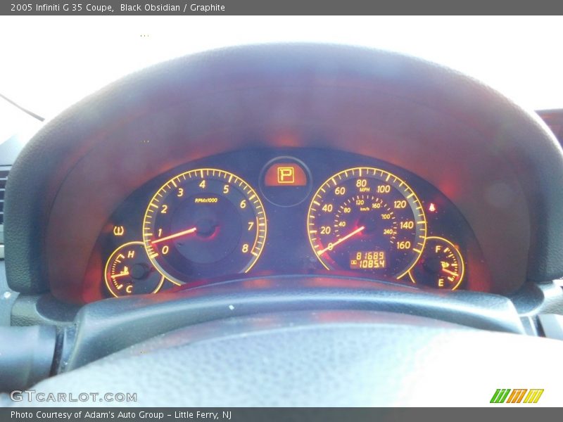 Black Obsidian / Graphite 2005 Infiniti G 35 Coupe