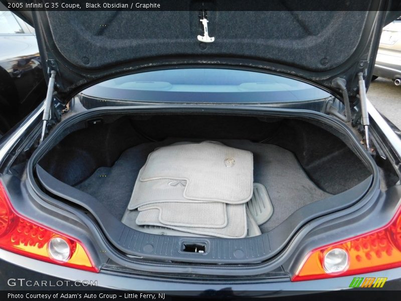 Black Obsidian / Graphite 2005 Infiniti G 35 Coupe